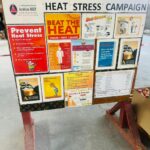 HSE team has conducted a heat stress campaign program in all the project site locations